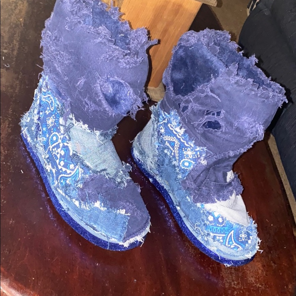 Denim prints 🧶🧵👖🥾🥾